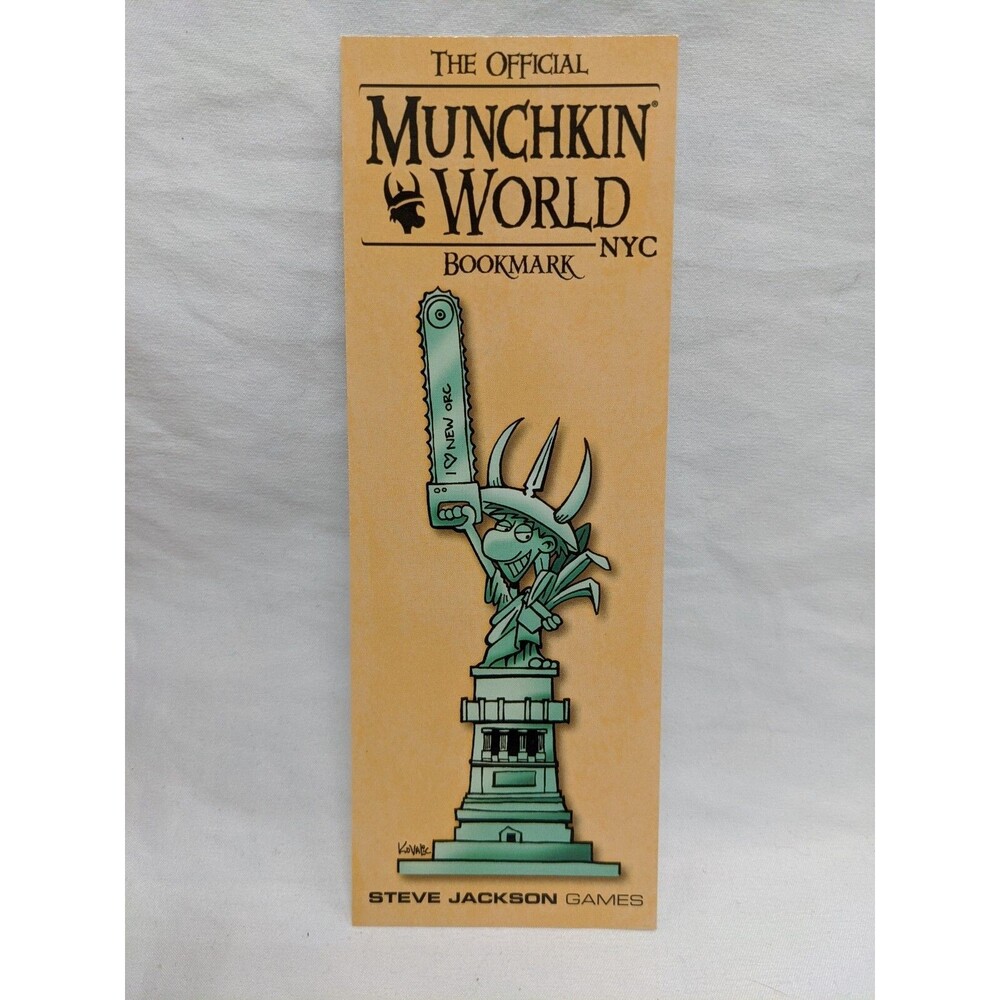 Munchkin World NYC The Official Bookmark
